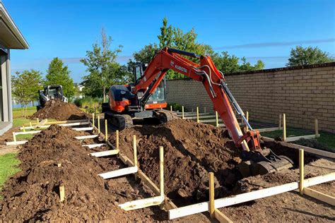 mini excavator pool|excavation cost for inground pool.